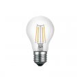 DC 12V 6W A19 A60 LED E26 E27 Filament Vintage Light Bulb Daylight White 6000k Nostalgic Cage Lamp